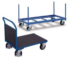 Plošinové vozíky s vysokou nosnosťou 