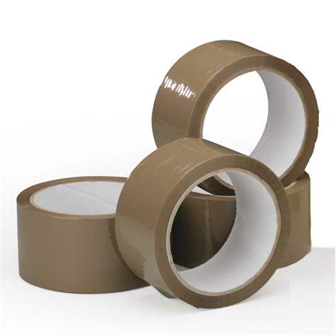 Samolepiace pásky z polypropylénu 48 mm, hnedá, lepidlo akrylát, balenie 36 rolí á 60 mm