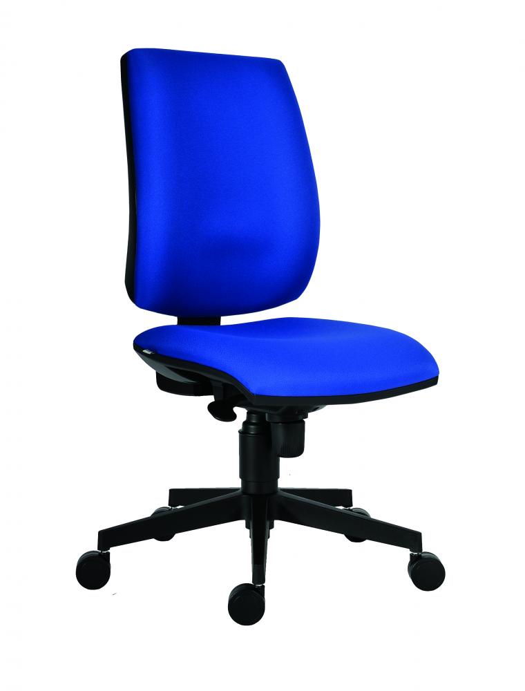 Kancel�rska stoli�ka ANDREA, farba modra, nosnos� 120 kg