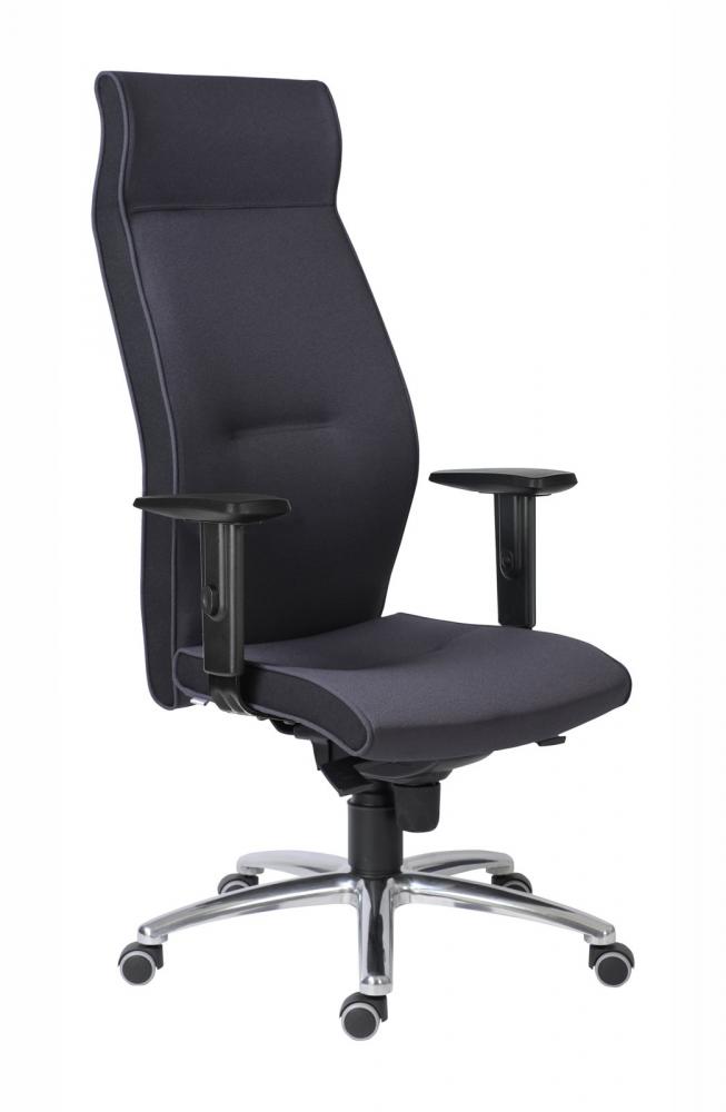 Kancelárska stolička SANDRA, farba čierna, nosnosť 130 kg