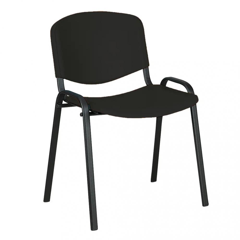 Konferenčná stolička MARTA, farba čierna, nosnosť 120kg