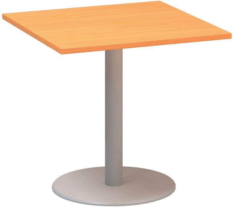 Konferenčný stôl štorec  , 800x800mm, výška 742mm, farba Buk