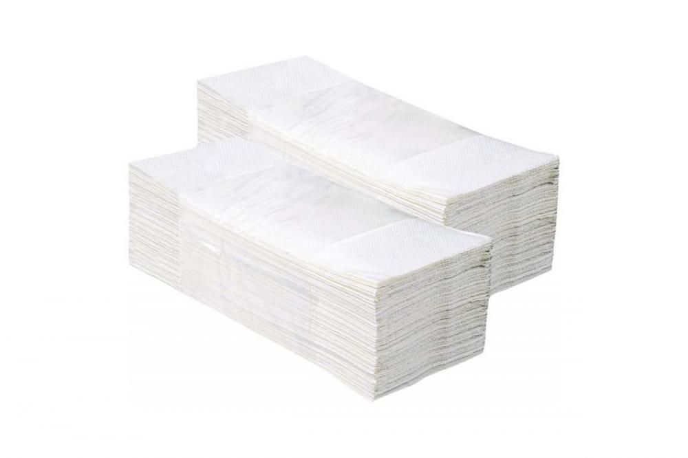 Utierky papierové jednotlivé, sklad „Z“. Biele – mäkèené, bielené. Bal. 4000 ks.