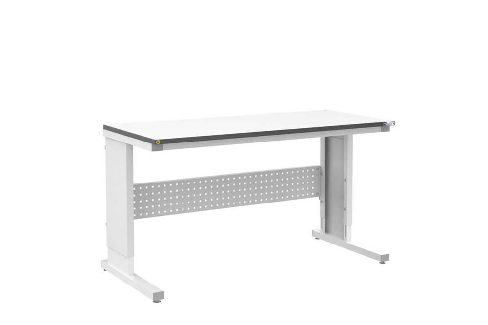 ESD pracovný stôl Klasik Plus  s nastavite¾nou výškou, 1500x700mm