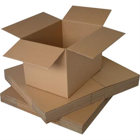 Kartonové krabice, 3-vrstvové, 400x200x100 mm, bal. 50 ks