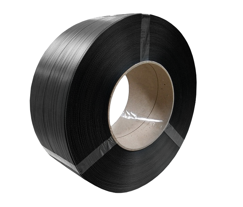 Páska PP 12x0,50 mm, 200/190 - 3100 m 1300N, čierna