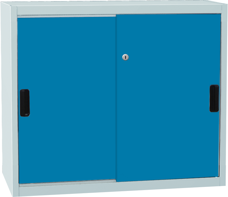 Oceľová skriňa s posuvnými dverami 800x950x400 mm