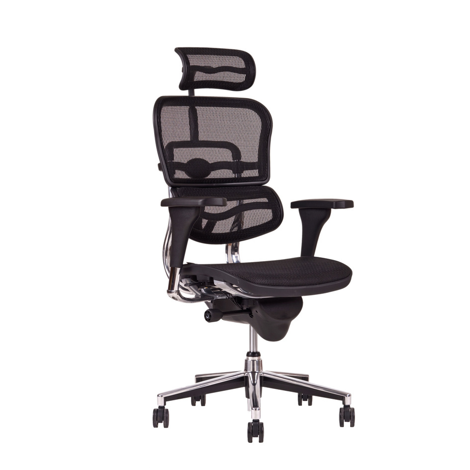 Kancelárska stolička SIRIUS, nosnosť 130kg, farba čierna