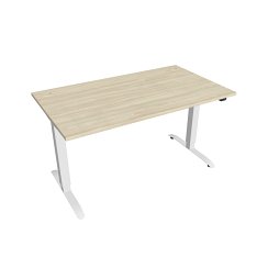 Elektricky výškovo nastaviteľný stôl COMFORT 140x70,5-120,5x80 cm