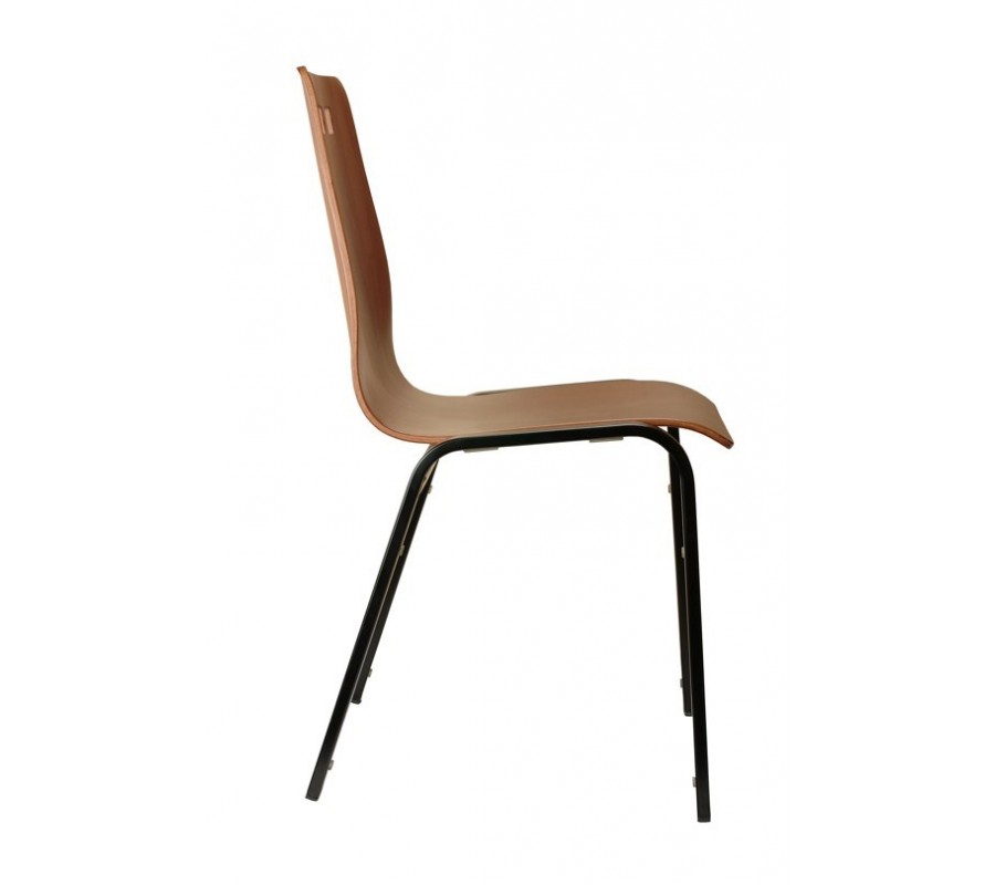 Konferenčná stolička " Berni ", nosn. 160kg, farba buk, konštrukcia čierna