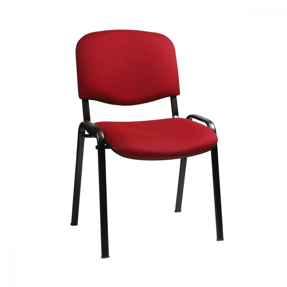 Konferenčná stolička MARTA, farba červená, nosnosť 120ks