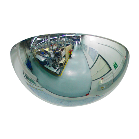 Štvrťgulové kontrolné zrkadlo D 80 cm 