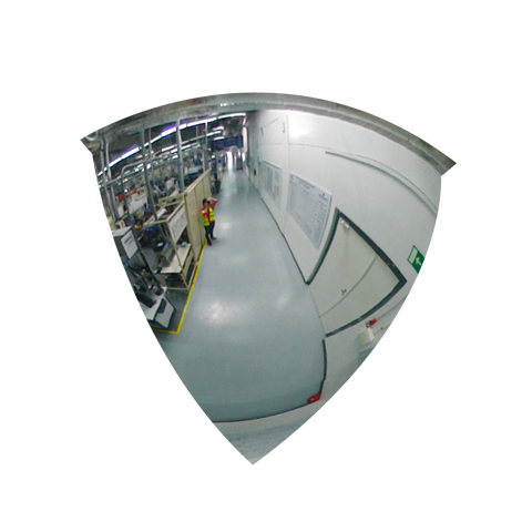 Rohové kontrolné zrkadlo D100 cm