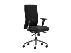 Kancelárska stolička Boston, čierna,nosn.140kg, záťažová, 24 hod. sedenie