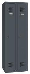 atov skrinka, 1800x600x500mm, 2 oddiel, farba RAL7016 antracit