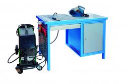 Pracovný stôl na zváranie a brúsenie 850x1200x600 mm
