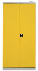 Chemick� skri�a s kom�nom 1920x920x380 mm, 6 vys�vate�n�ch pol�c, farba �edo/�lt�