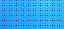 Perforovaný panel 460x1500x20 mm, modrá farba