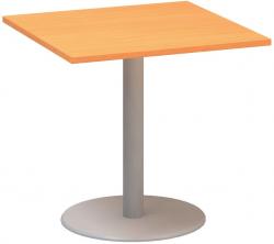 Konferenèný stôl štorec  , 800x800mm, výška 742mm, farba Buk