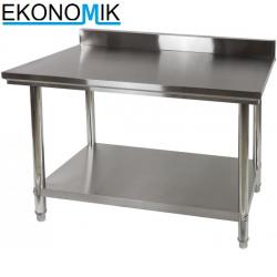 Nerezový pracovný stôl 1200x600mm
