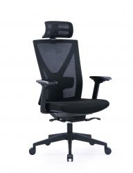 Kancelárska stolièka NYON, farba èierna, nosn.120kg