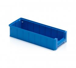 Regálová zásuvka 400x156x90mm dxšxv, farba modrá, balenie 25ks
