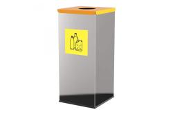 K na trieden odpad, objem 50 l, ndoba nerezov, veko lt (plast).