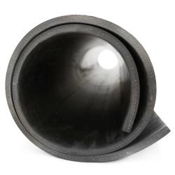Guma s textilnou vstuou,ierna, rka 1400mm, hrbka 1,8mm, cena za bm