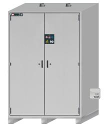 Bezpenostn skria typ 90, 2324x1555x1018mm, 1 polica, 1 vanika 235l, farba ed