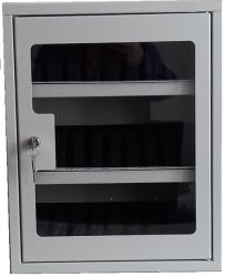 Skrinka na mobiln telefny,400x250x500mm xhxv kapacita 30 ks