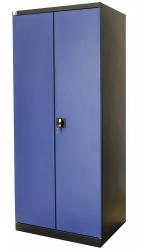 Skria univezlna, 1920x780x580mm, 4 police. ierno/modr