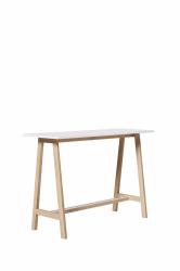 Barov� st�l 1570x600mm, v��ka 1100mm farba biela