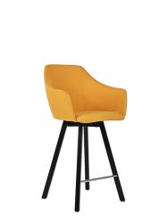 Barov� celo�al�nen� kreslo, v��ka 1030mm, farba oran�ov�