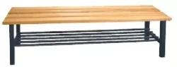 �at�ov� lavi�ka s ro�tom 1000x390x4300mm �xhxv, farba �ierna RAL7016