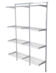Z�vesn� dr�ten� reg�l, 4 police, 1200 x 300 x 1800 mm