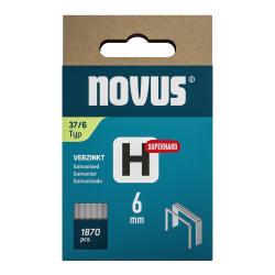 Novus tenk� dr�ten� sponky typ H, 37/6 mm, Super Hard, 1870 ks