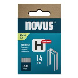 Novus tenk� dr�ten� sponky typ H, 37/8 mm, Super Hard, 850 ks