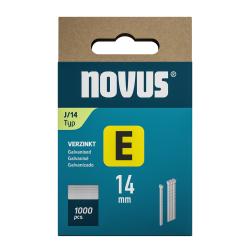Novus klince typ E, J/14 mm, 1000 ks