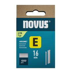 Novus klince typ E, J/16 mm, 1000 ks