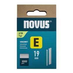 Novus klince typ E, J/19 mm, 1000 ks