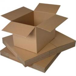Kartonové krabice, 5-vrstvové, 600x400x400 mm, bal. 15 ks