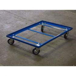 ahk podvozok, 820 x 620 mm, nosnos 200 kg, kolieska z iernej gumy