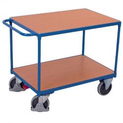 Stolový vozík, ložné plochy z dosky MDF, 1200 x 800 mm, nosnosť 500 kg