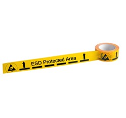 Páska na označovanie ESD priestorov, 5 cm x 66 m