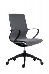 Kancelárska stolička JANA, farba šedá, nosnosť 120 kg
