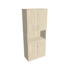 Skria LUNA policov dvere 192x80x40 cm