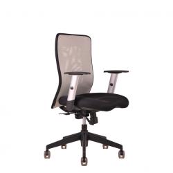 Kancelárska stolička CALYPSO XL, nosnosť 120kg, farba šedá